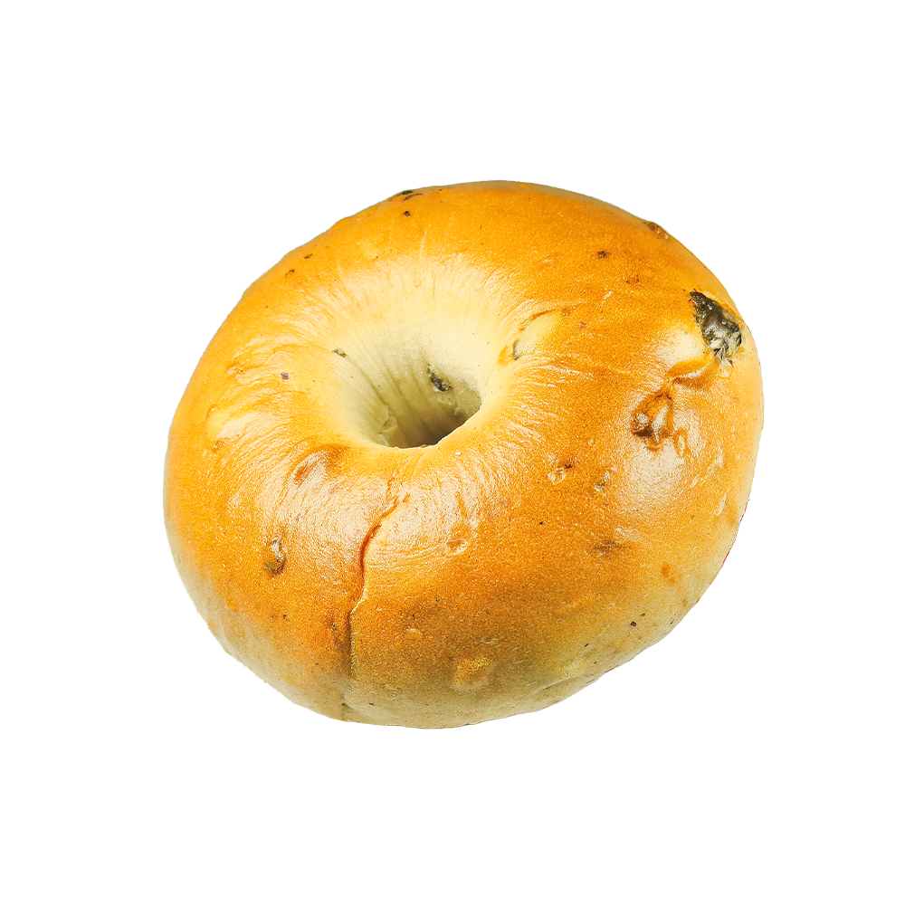 Natürlich süßer Zimt-Rosinen-Bagel
