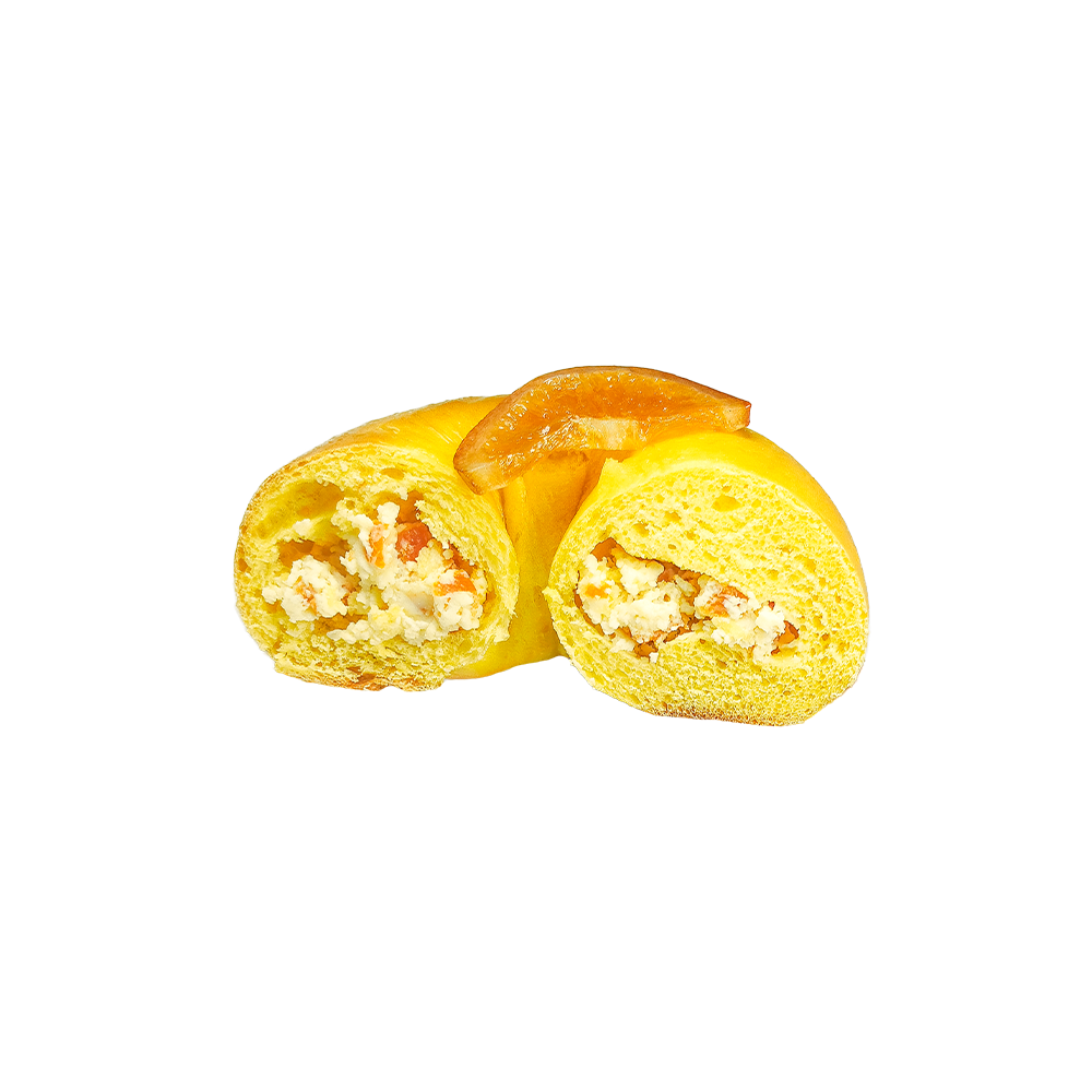 Süßer und erfrischender Orangen-Frischkäse-Bagel Süßer und erfrischender Orangen-Frischkäse-Bagel