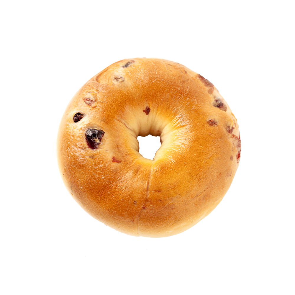 Gesunder und fettarmer Cranberry-Bagel Gesunder und fettarmer Cranberry-Bagel