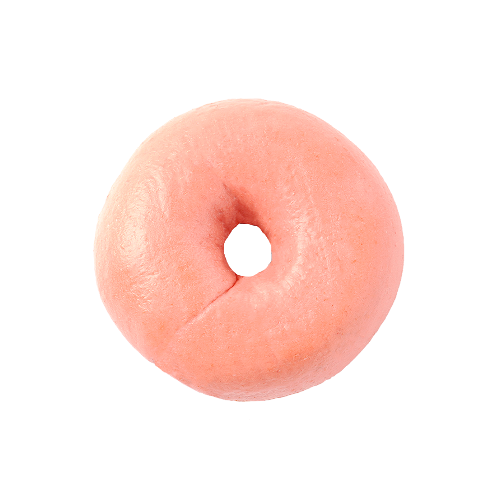 Neuseeländischer Frischkäse-Rosen-Frischkäse-Bagel Neuseeländischer Frischkäse-Rosen-Frischkäse-Bagel